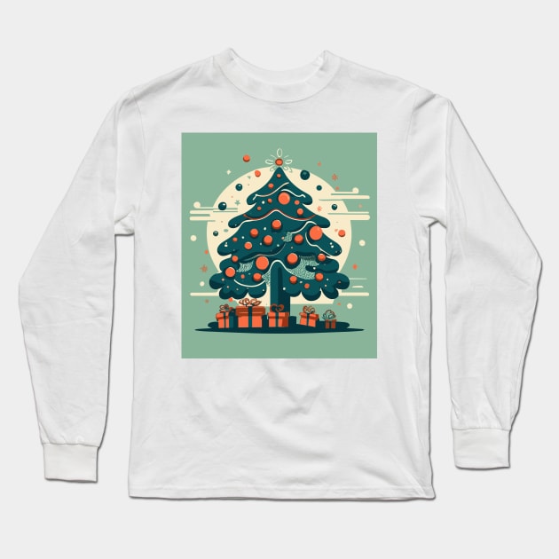 Christmas Design Long Sleeve T-Shirt by Seven Seven t